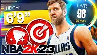 *NEW* BEST ALL AROUND 6'9 DEMI-GOD BUILD NBA 2K23! GAMEBREAKING BEST 6'9 CENTER BUILD NBA 2K23!