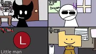 Zoom call be like (fnf Bob,opheebop,ron y little man)