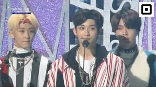 [ENG SUB] 170222 NCT127 Rookie of the year @ Gaon Chart Awards