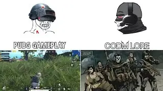 PUBG Gameplay vs CODM Lore