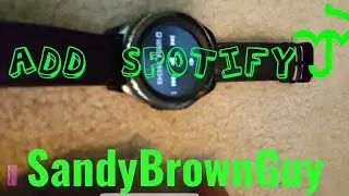 How to get Spotify on Samsung G2 watch
