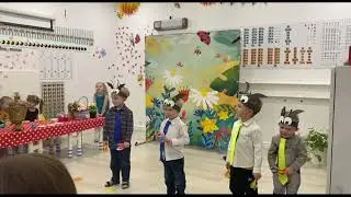 «Муха-Цокотуха». Представление от младшей группы.