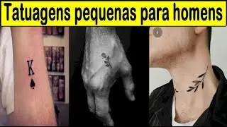 47 TATUAGENS PEQUENA PARA HOMEM, TATTOO PEQUENAS MASCULINA