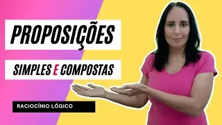 Proposições simples e compostas #exercícios resolvidos - Fixa Exatas