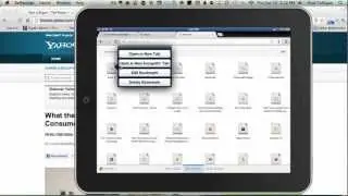 Chrome For iPad - Video Demo With Syncing Of Bookmarks And Chrome To Mobile Example