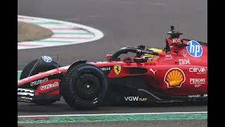 F1 LEWIS HAMILTONS FIRST DRIVE FOR FERRARI AT FIORANO