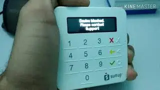 Device blocked/ dispositivo bloqueado - sumup. Resumo do problema.