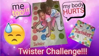 TWISTER CHALLENGE  W/ COUSIN | MISHA'S WORLD | 2020