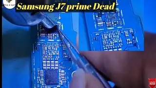 Samsung j7 prime Dead  & charging IC fault solution !! Samsung Charging problem