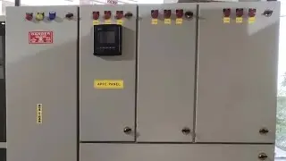APFC power factor Electrical control Panel Testing