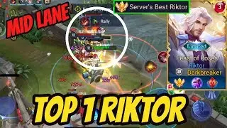 TOP 1 RIKTOR MID LANE - SERVER BEST RICHTER | AoV | 傳說對決 | RoV | Liên Quân Mobile