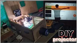 HOW TO MAKE A📲SMART PHONE REAL PROJECTOR AT HOME!explain projector parts,for make mobile projector