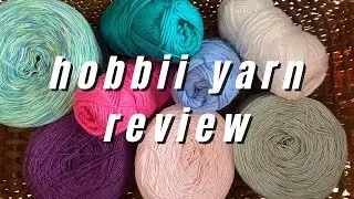 Let's try out Hobbii's cotton yarns!
