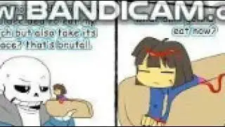 COMIC (+13 i think) Sans Vore Frisk ( sorry for that ...)