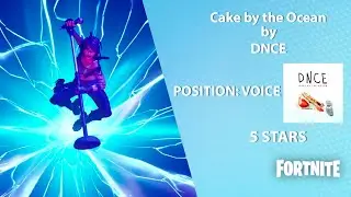 Fortnite Festival Cake by the Ocean - DNCE