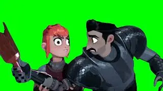 Nimona Green Screen || Evil Baby Nimona