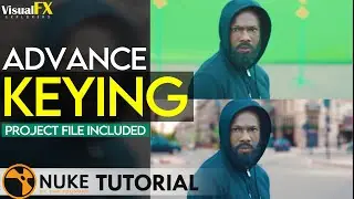 Nuke VFX Compositing Advance Keying in nuke | VFX