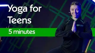 5-minute yoga for teens with Jess | Improve strength and flexibility