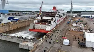 Spirit of Tasmania V naming and launching, 19th July