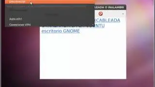Conectar a la red ubuntu (GNome)