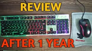 Red Gear G-20 Keyboard And Mouse Combo Review | Review After 1 Year | Keyboard And Mouse Unboxing