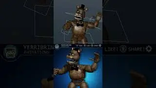 FNAF AR -  Un nightmare / Fixed Nightmare Freddy | Behind the scenes