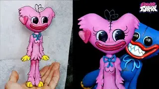 [FNF] Making Kissy Missy Sculpture Timelapse [Poppy Playtime] - Friday Night Funkin' Mod Huggy Wuggy