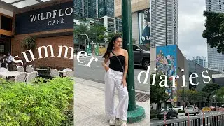 summer diaries | a day in the city 🏙because coffee, matcha tokyo + stroll around! (bgc) 💋