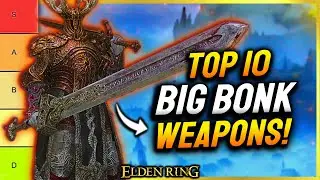 Top 10 BEST STRENGTH Weapons in Elden Ring (RANKED) Highest Dmg STR Weapons/Builds 1.10