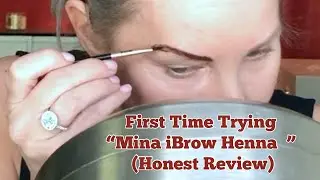 First Time Trying “Mina iBrow Henna Regular Tinting Pack ” (Honest Review)