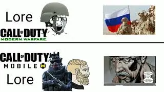 Call of Duty Modern Warfare lore vs Call of Duty Mobile Lore meme
