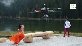 Adah Sharma and Aadi // GARAM //Telugu movie itali Making Drone shoot