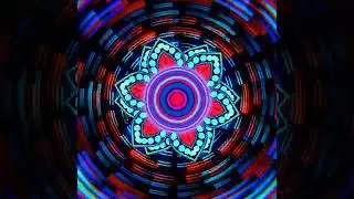 Fatalistic Fateflower ✨ Chilled Psychedelic Hypnotic Kaleidoscope Shiny Satisfying Loop Meditative