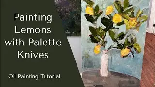 How To Paint Textured Lemons Course Preview with Oil Paint