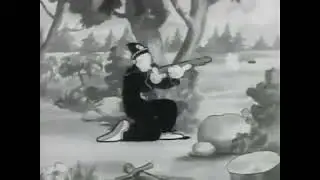 Clown hunting deer (1932)