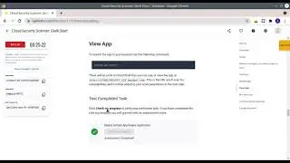 Qwiklabs: Cloud Security Scanner: Qwik Start