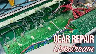 Diagnostic and repair of a couple amps and pedals- Livestream