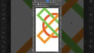 Intertwine in adobe illustrator 2023 | شرح خاصة تداخل الاشكال في ادوبي اليسترتور  2023