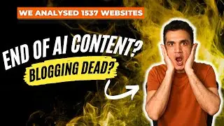 End of AI Content, Blogging, News Sites - Google's 2024 Core Update!