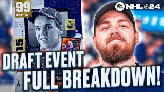 NHL 24 DRAFT EVENT! FULL DETAILS AND BREAKDOWN