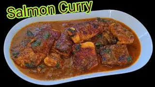 Salmon Curry | Salmon Fish Curry | Salmon Curry Nepali Style