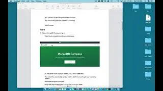 MongoDB - The Beginners Bootcamp - MAC Installation Guide