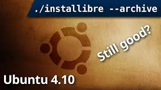Is Ubuntu 4.10 still usable? | --archive