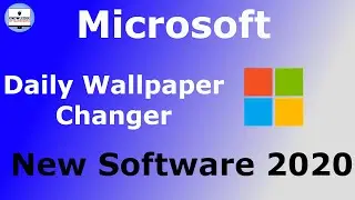 Windows computer daily desktop wallpaper changer. Microsoft New software bing wallpaper changer.