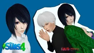 [CAS] Tokyo Ghoul: Touka Kirishima (The Sims 4 Создание персонажа)