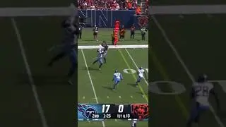 CRAZY BEARS PLAY Bears vs Titans NFL #shorts #nfl #calebwilliams #nflhighlights