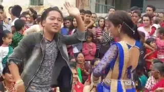 Teej Dance ( Girls Vs Boys ) Never seen this Dance Ever || Gulmi || HD