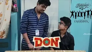 Don - Comedy Scene Spoof 😂😂l Sivakarthikeyan l Soori l Spoof video l Tamil Movie l