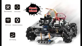 M2.0 Metal Chasiss Mecanum Wheel Robotic (for Arduino Mega2560) Lesson4 Bluetooth imitation driving