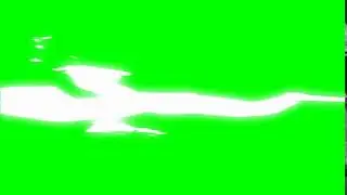 White Line Green Screen Transition